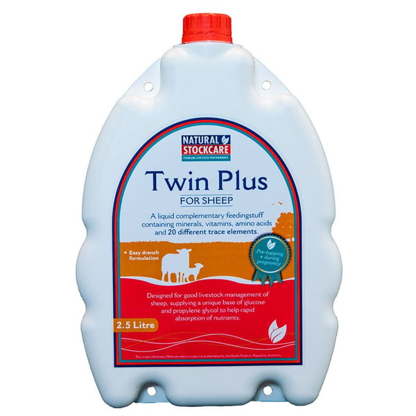 2.5LT NATURAL STOCKCARE TWIN PLUS SHEEP DRENCH